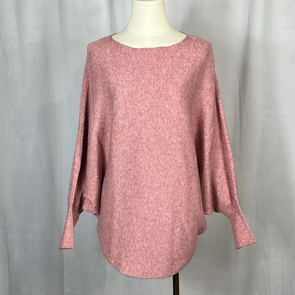 Kerisma RYU Francesca Dolman Sweater‎ in Dusty Pink.